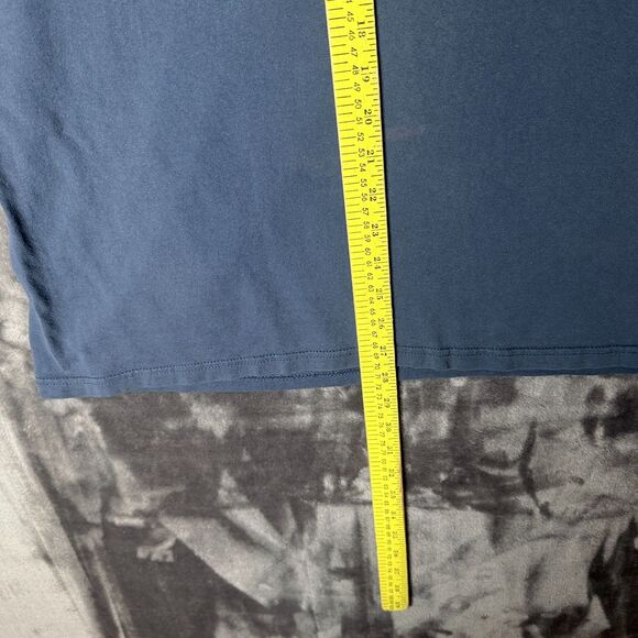 Vintage Y2K Faded Hawaii Blue Short Sleeve Tribal Surf Graphic Size X-Large - Picture 5 of 7